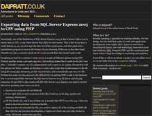 Tablet Screenshot of daipratt.co.uk
